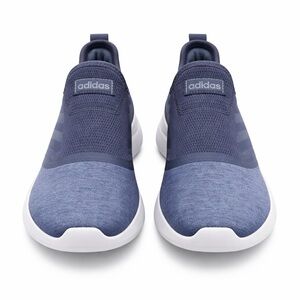 Like New! Adidas Navy and White Slip-On Shoes Sneakers sz 9